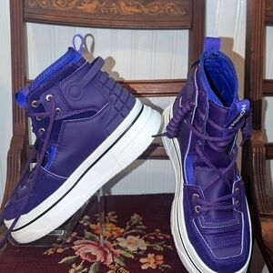 Men's purple high tops